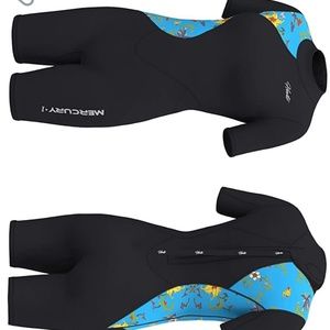 Hevto Women Men and Kids Wetsuits 3/2mm Neoprene Full Shorty Suits Surfing Swimm